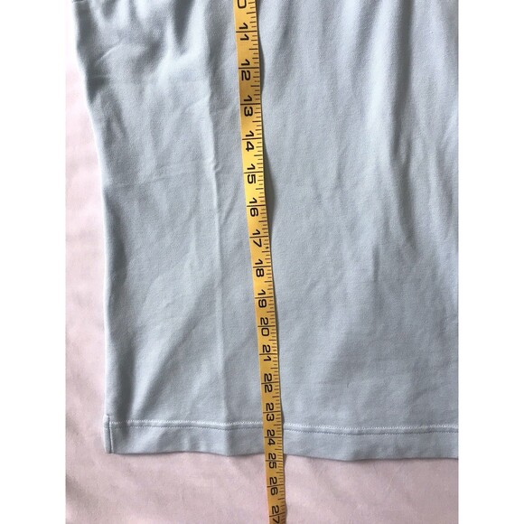 VTG Y2k Nike Golf Polo Tennis Blue Dri Fit S/S Shirt Women SZ Medium Preppy EUC - Picture 8 of 9